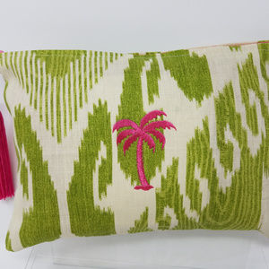Pink & Green Clutch